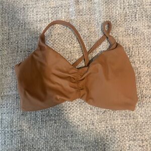 Brown Bikini Top